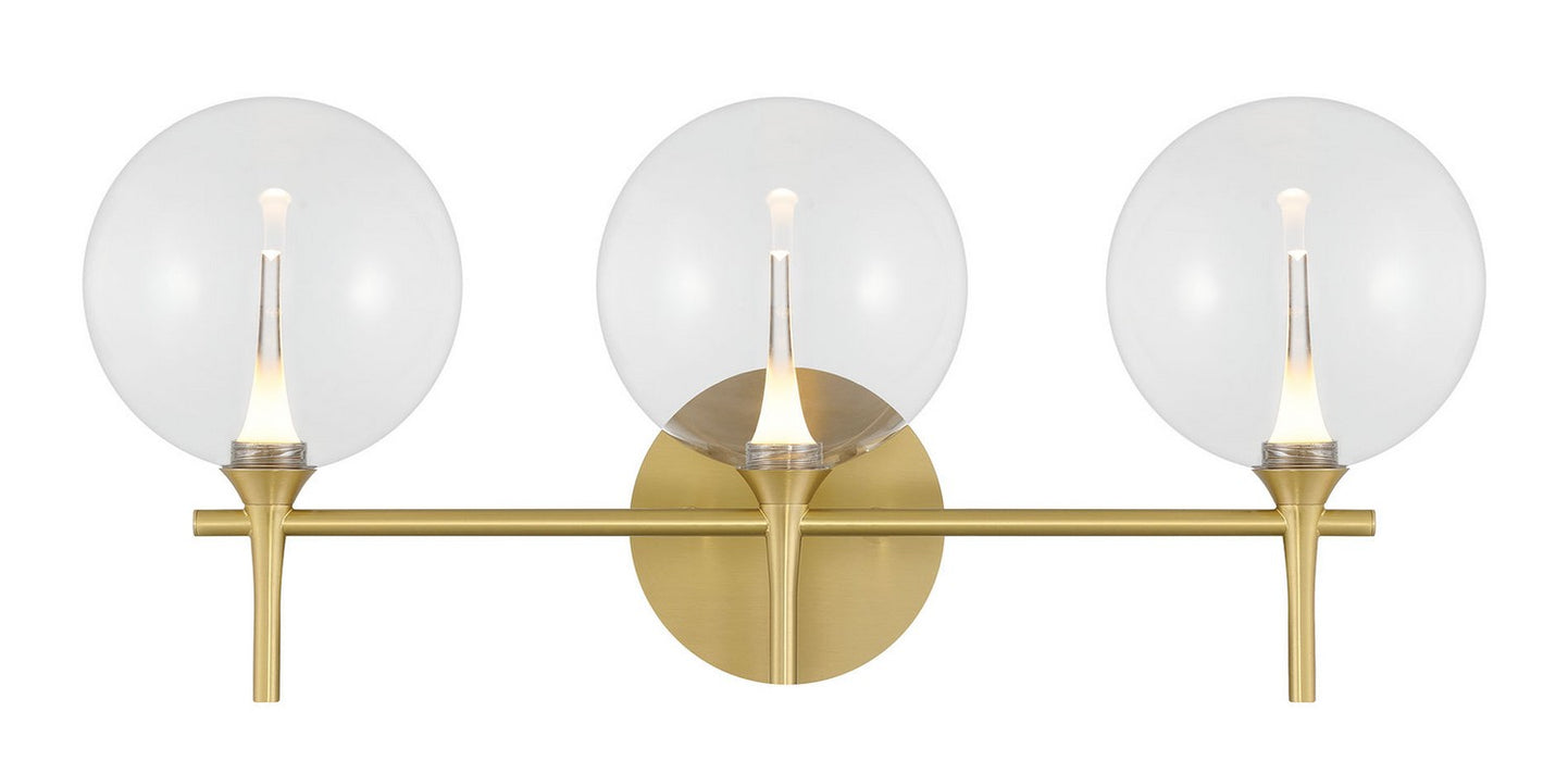 Eurofase - 48913-010 - Three Light Vanity - Gold