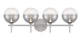 Eurofase - 48917-025 - Four Light Vanity - Nickel