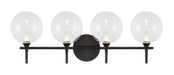 Eurofase - 48918-015 - Four Light Vanity - Black