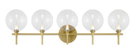 Eurofase - 48919-012 - Five Light Vanity - Gold