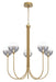 Eurofase - 48922-029 - Five Light Chandelier - Gold