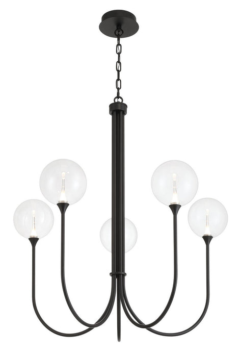 Eurofase - 48923-019 - Five Light Chandelier - Black