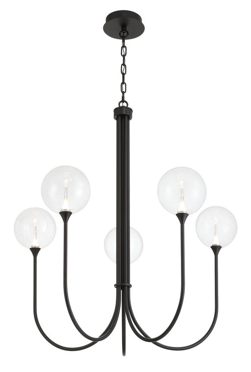 Eurofase - 48923-019 - Five Light Chandelier - Black