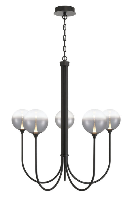 Eurofase - 48923-026 - Five Light Chandelier - Black