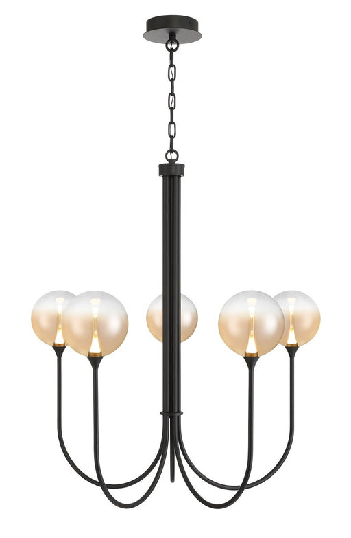Eurofase - 48923-039 - Five Light Chandelier - Black