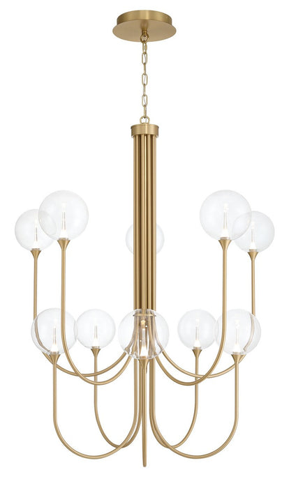 Eurofase - 48925-013 - Ten Light Chandelier - Gold
