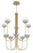 Eurofase - 48925-020 - Ten Light Chandelier - Gold