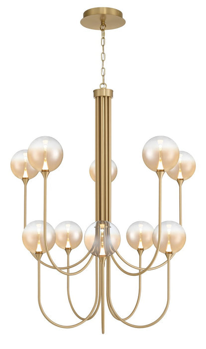 Eurofase - 48925-036 - Ten Light Chandelier - Gold