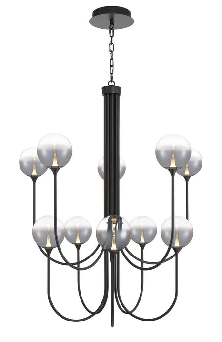 Eurofase - 48926-027 - Ten Light Chandelier - Black