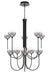 Eurofase - 48926-027 - Ten Light Chandelier - Black
