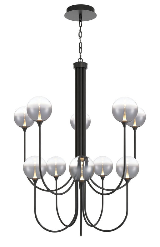 Eurofase - 48926-027 - Ten Light Chandelier - Black
