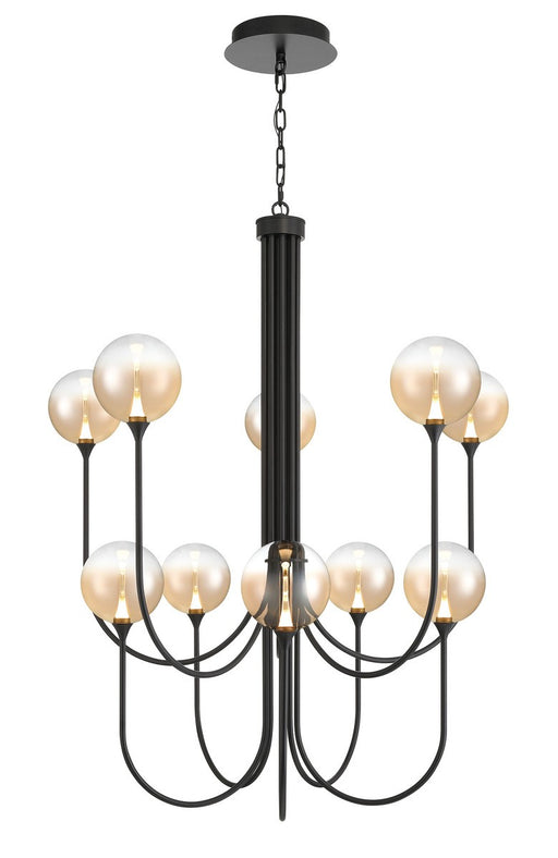 Eurofase - 48926-032 - Ten Light Chandelier - Black