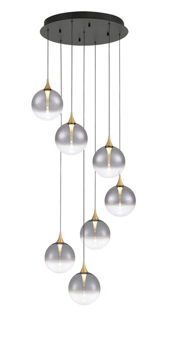 Eurofase - 48928-021 - Seven Light Chandelier - Gold