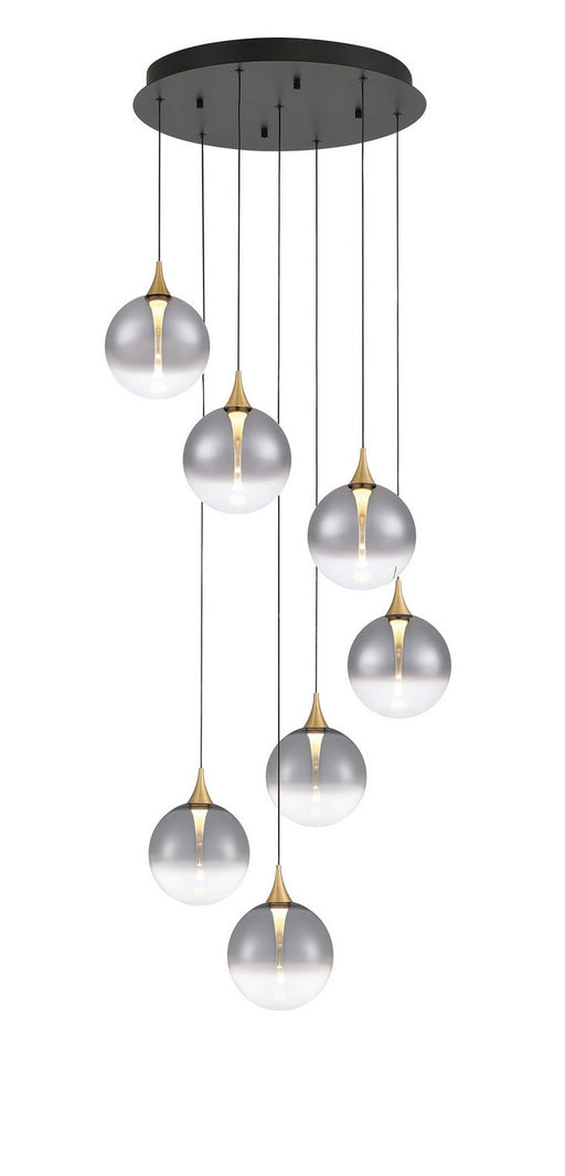 Eurofase - 48928-021 - Seven Light Chandelier - Gold