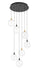 Eurofase - 48930-017 - Seven Light Chandelier - Gold-Black