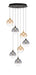 Eurofase - 48930-042 - Seven Light Chandelier - Gold-Black