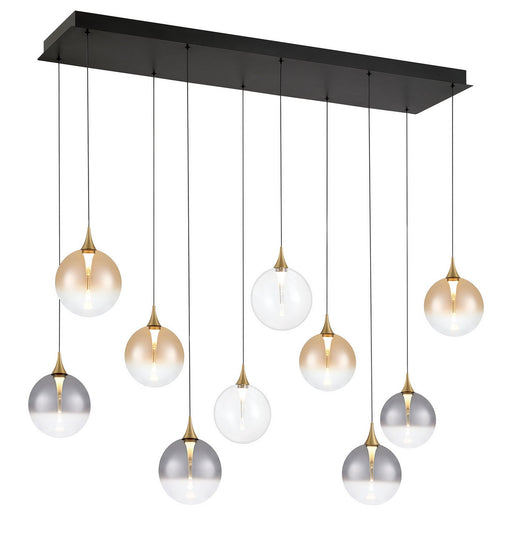 Eurofase - 48932-046 - Ten Light Chandelier - Gold