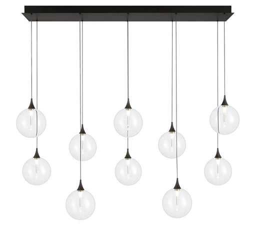Eurofase - 48933-018 - Ten Light Chandelier - Black