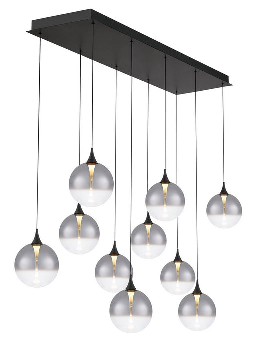 Eurofase - 48933-025 - Ten Light Chandelier - Black
