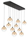 Eurofase - 48933-032 - Ten Light Chandelier - Black