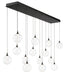 Eurofase - 48939-010 - 14 Light Chandelier - Black