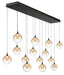 Eurofase - 48939-034 - 14 Light Chandelier - Black