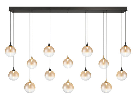 Eurofase - 48940-030 - 14 Light Chandelier - Gold-Black