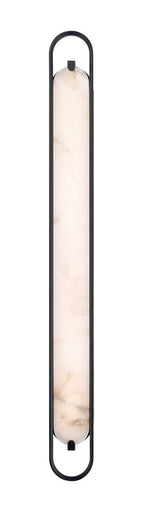 One Light Vanity Black