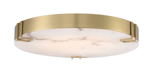One Light Flush Mount Gold