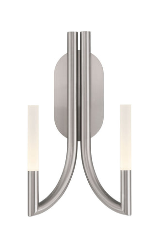 Two Light Wall Sconce Nickel