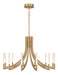 Eurofase - 49011-012 - 12 Light Chandelier - Gold