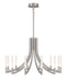 Eurofase - 49011-029 - 12 Light Chandelier - Nickel