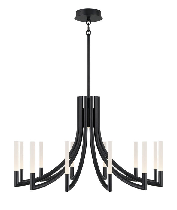 Eurofase - 49011-036 - 12 Light Chandelier - Black