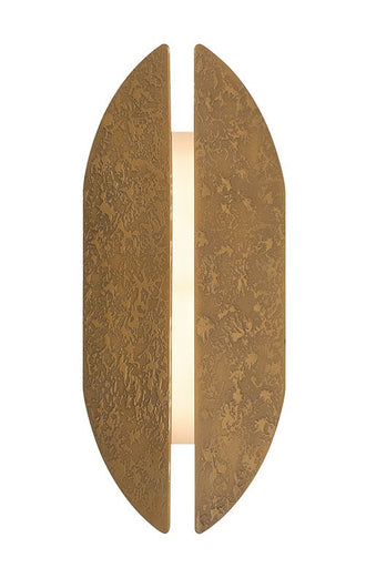 One Light Outdoor Lantern Brass