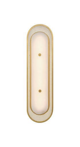One Light Wall Sconce Gold