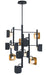 Eurofase - 49228-014 - 12 Light Chandelier - Gold-Black