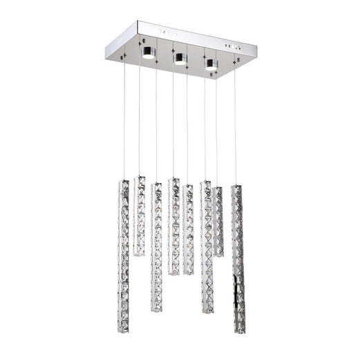 Norwood LED Chandelier Chrome