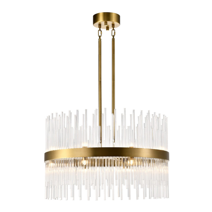 Zeev Lighting - CD10407-16-AGB - 16 Light Chandelier - Citadel - Aged Brass