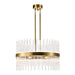Zeev Lighting - CD10407-16-AGB - 16 Light Chandelier - Citadel - Aged Brass