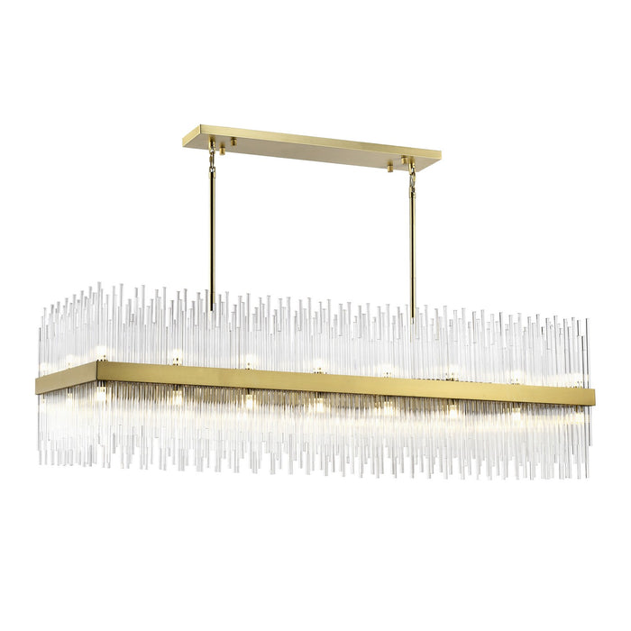 Zeev Lighting - CD10517-36-AGB - 36 Light Chandelier - Citadel - Aged Brass
