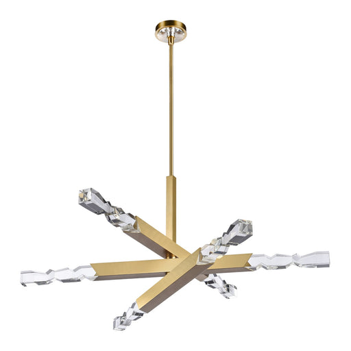 Mamadim LED Chandelier Aged Brass