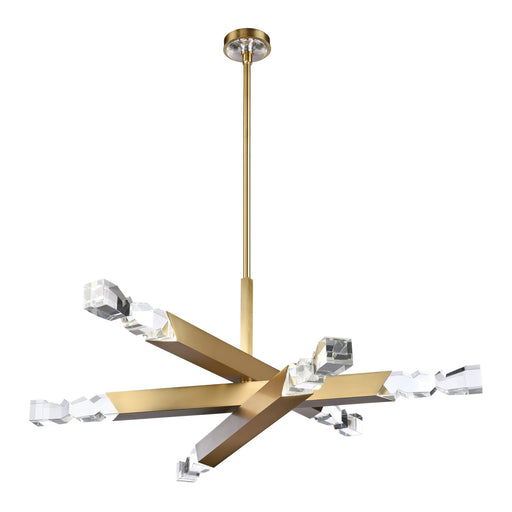 Mamadim LED Chandelier Aged Brass