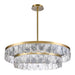 Zeev Lighting - CD11810-LED-T2-44-AGB - LED Chandelier - Odraz - Aged Brass