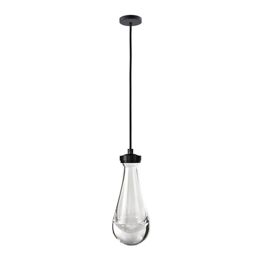 Vaso LED Mini Pendant Satin Brushed Black