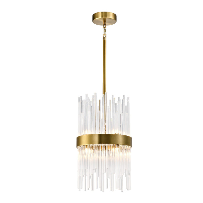 Zeev Lighting - P30105-8-AGB - Eight Light Pendant - Citadel - Aged Brass