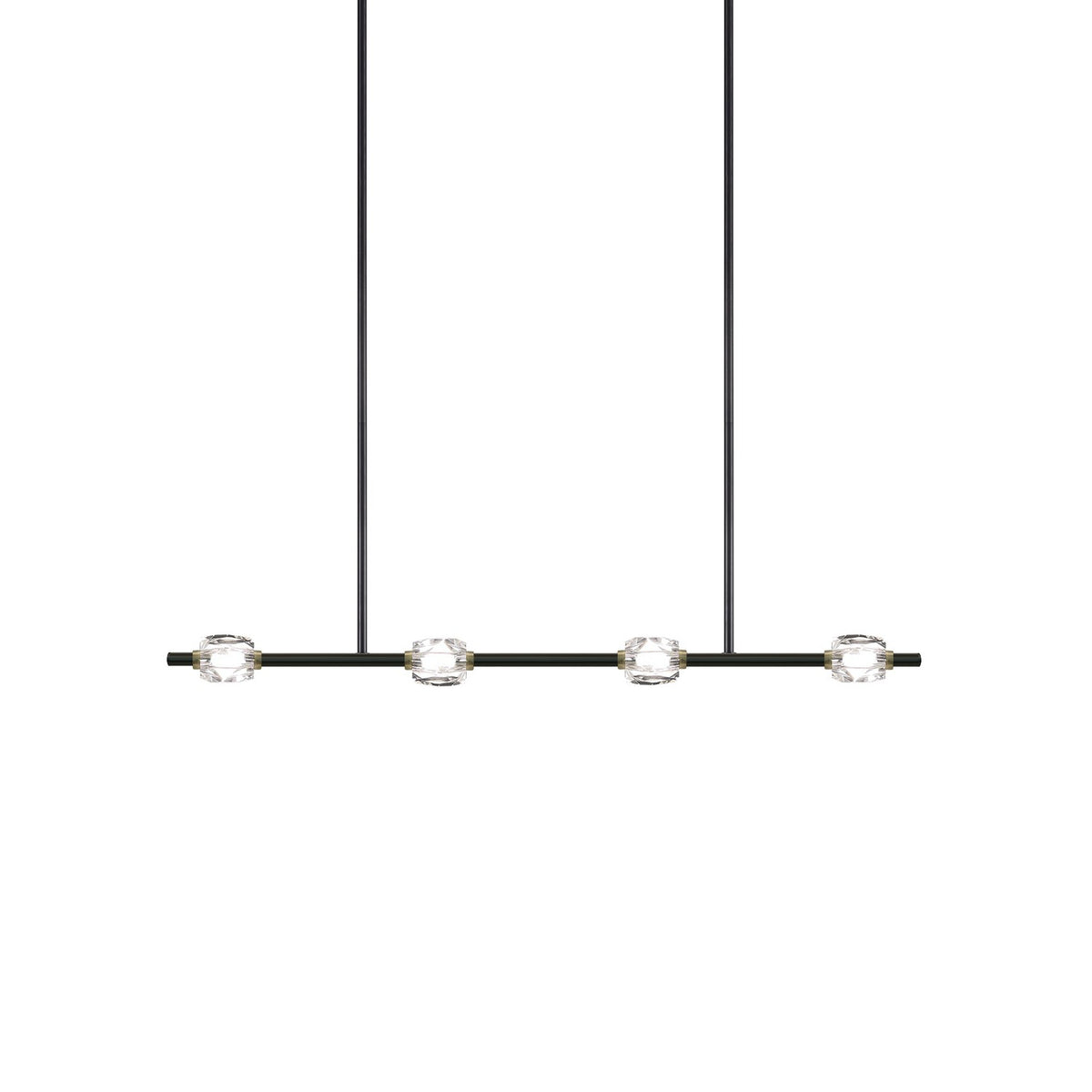 Zeev Lighting - PL10801-LED-4-BX-LB - LED Linear Pendant - Diamante ...