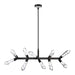Zeev Lighting - PL11415-LED-10-SBB - LED Linear Pendant - Angelus - Satin Brushed Black