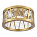 Zeev Lighting - SF11516-LED-AGB - LED Semi-Flush Mount - Lucus - Aged Brass