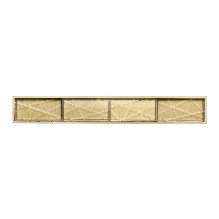 Zeev Lighting - VL11513-LED-36B-AGB - LED Vanity - Lucus - Aged Brass