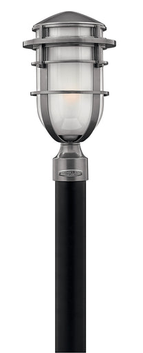 Reef LED Post Top/ Pier Mount Hematite